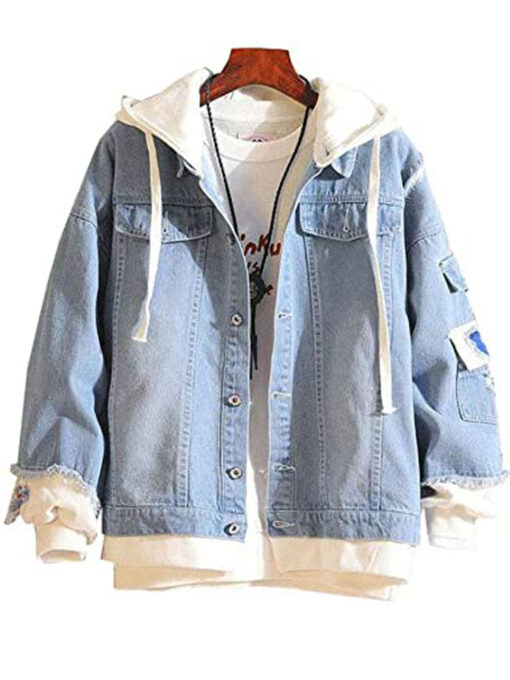 Attack on Titan Jean Jacket with Hood