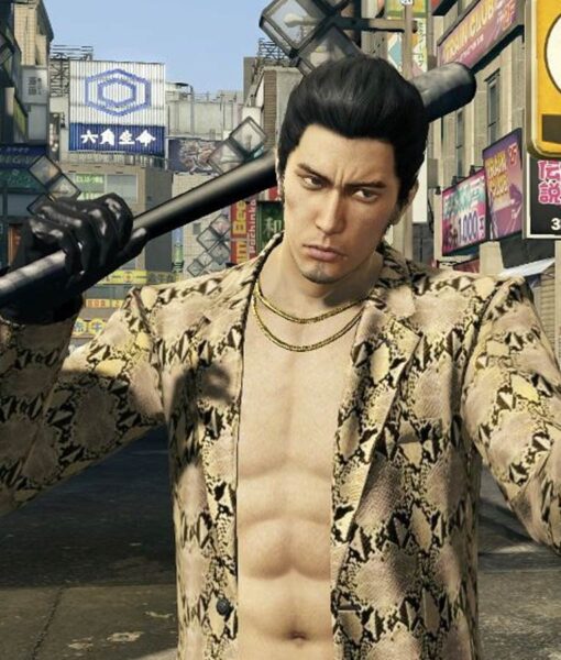 Yakuza Goro Majima Snakeskin Jacket - Image 2