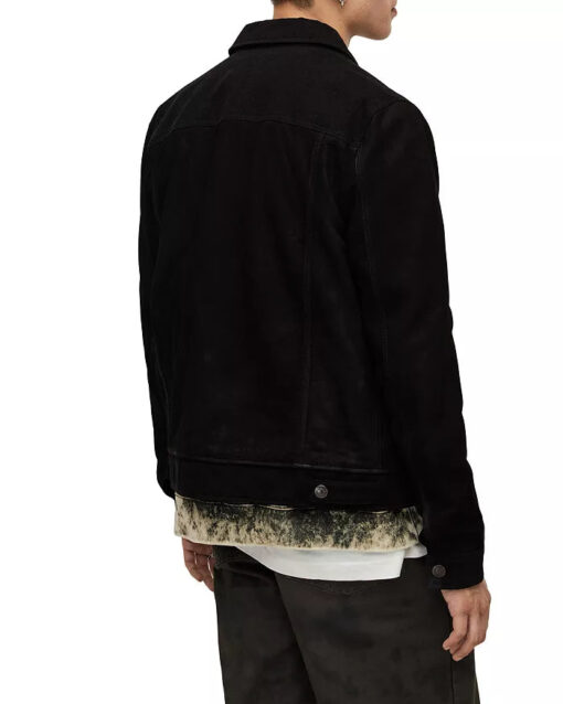 ALLSAINTS Ray Leather Trucker Jacket - Image 4