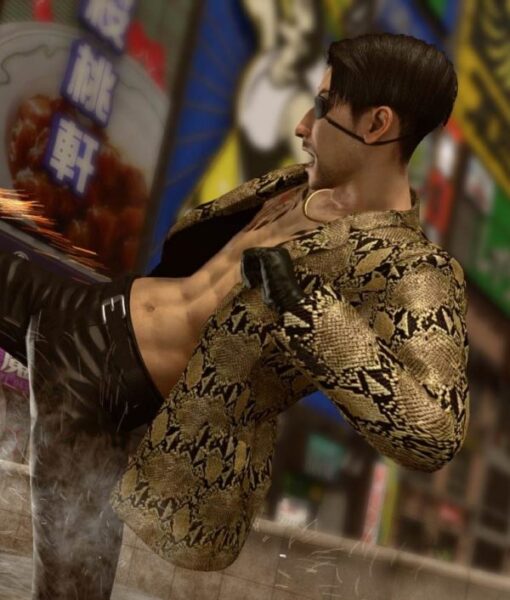 Yakuza Goro Majima Snakeskin Jacket - Image 3