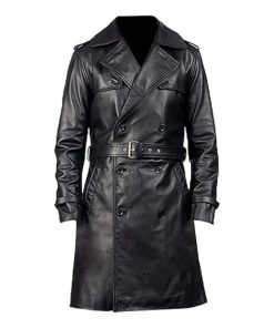 Blazer Style Archives Black Genuine Leather Coat