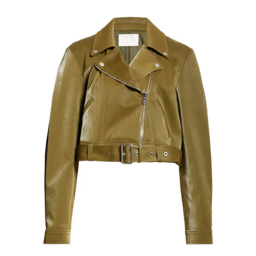 Women's Palo Belted Leather Jacket