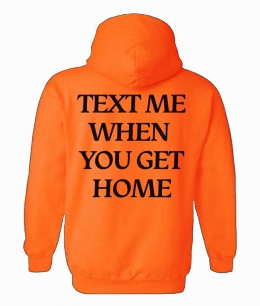 Lonely Ghost Text Me When You Get Home Hoodie