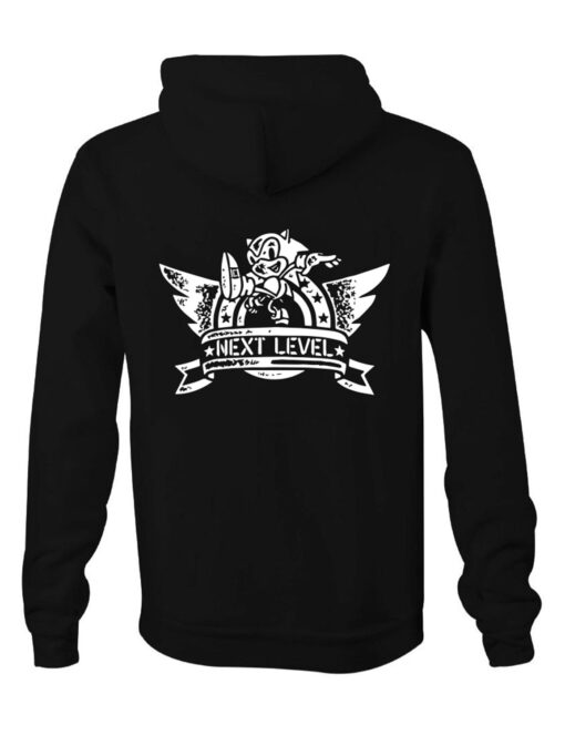 Sonic The Hedgehog Black Hoodie