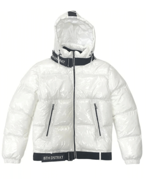 8th District Puffer Hoodie - Image 3