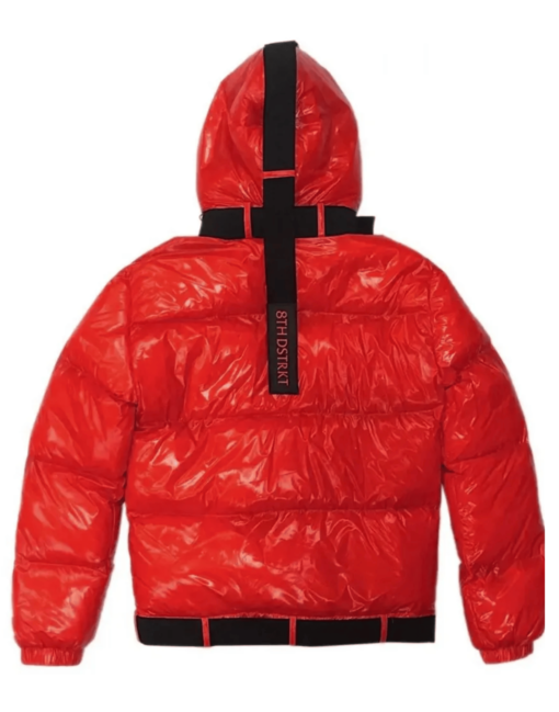 8th District Puffer Hoodie - Image 7