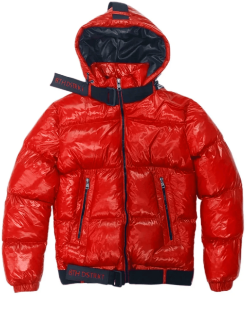 8th District Puffer Hoodie - Image 5