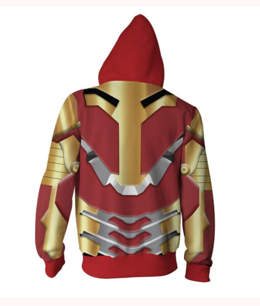 Avengers 4 Endgame Iron Man 3D Hoodie - Image 2