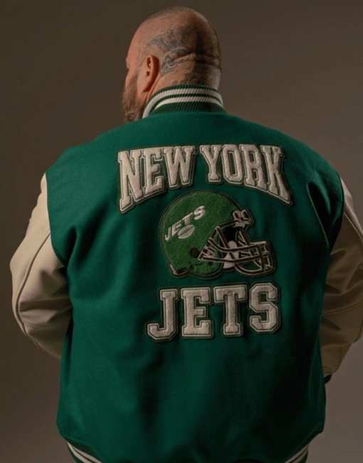 Action Bronson New York Jets OVO Jacket - Image 2