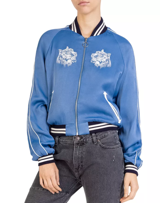 Aisha, the Fate Winx Saga Tiger Bomber Jacket - Image 5