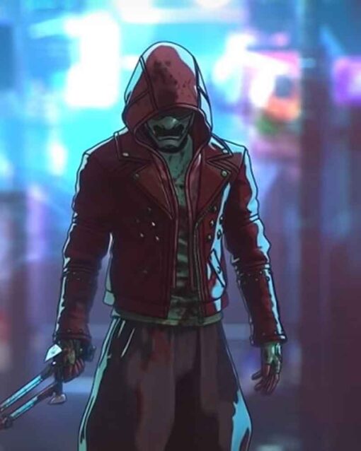 Altered Carbon Resleeved Jacket With Hood