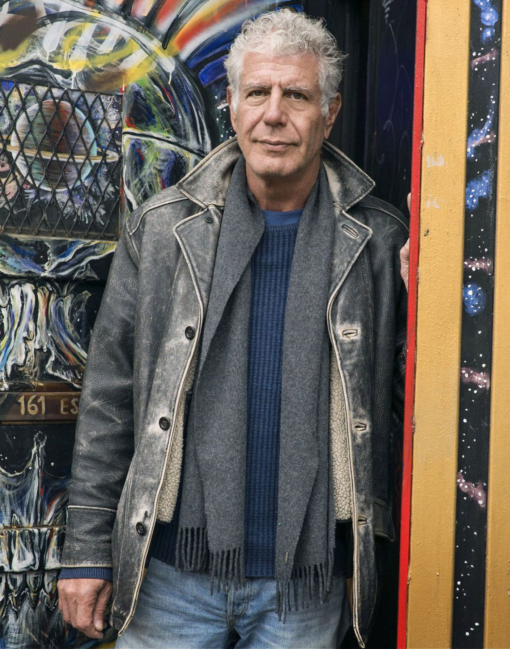 Anthony Bourdain Leather Jacket - Image 2