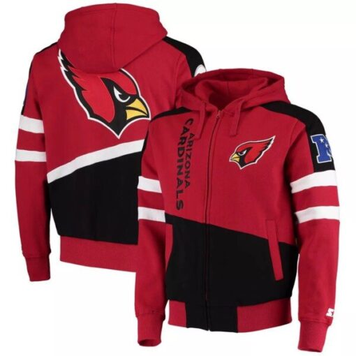 Arizona Cardinals Full-Zip Hoodie
