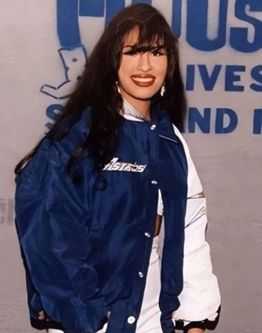 Astros 1994 Selena Blue & White Jacket