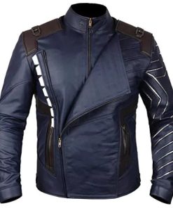 Avengers Infinity War Bucky Barnes Faux Leather Jacket