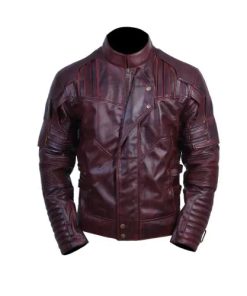 Avengers Infinity War Star Lord Faux Leather Jacket