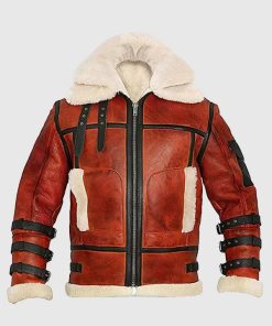 B6 Aviator Sheepskin Waxed Jacket