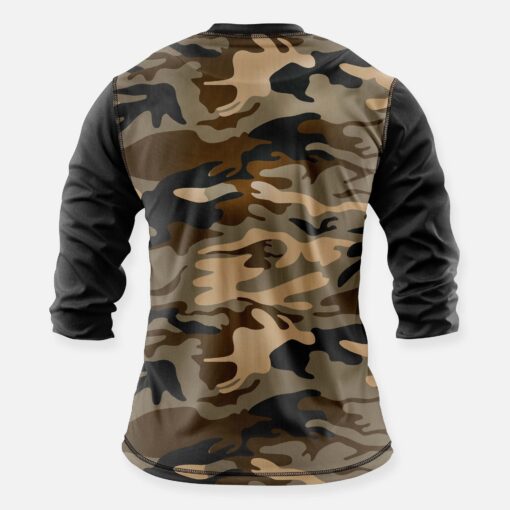 BANQUET CAMO 3/4 SLEEVE BIKE JERSEY - Image 2