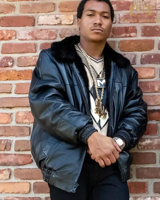 BMF 2021 Demetrius 'Lil Meech' Flenory Leather Jacket