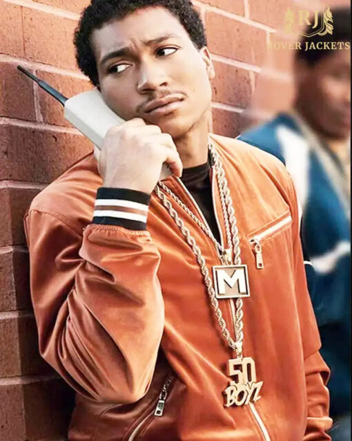 BMF Lil Meech Velvet Track Jacket