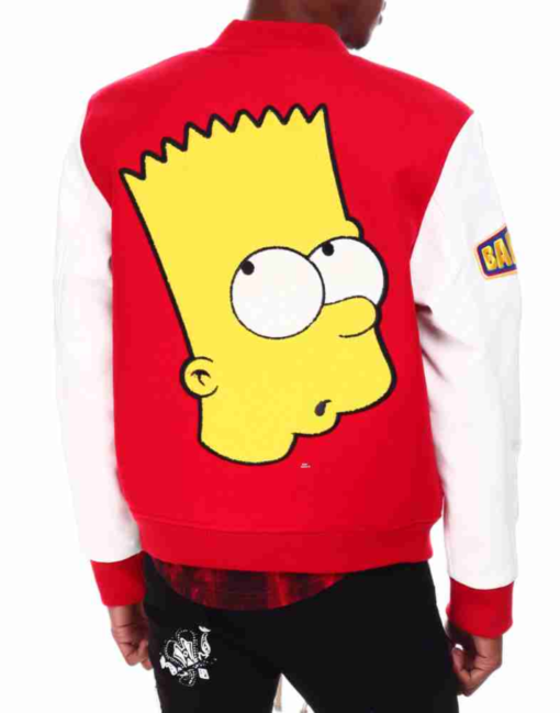 Bart Simpson Varsity Jacket - Image 2