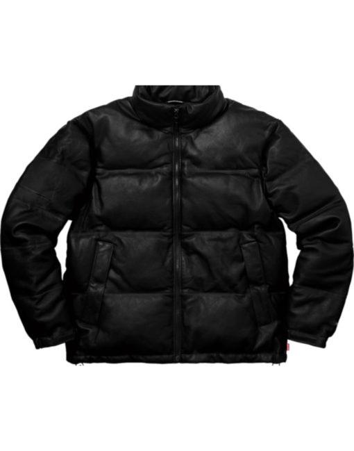 Black G-Eazy Parachute Puffer Jacket - Image 2
