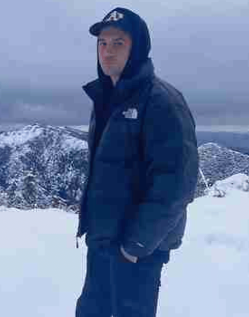 Black G-Eazy Parachute Puffer Jacket
