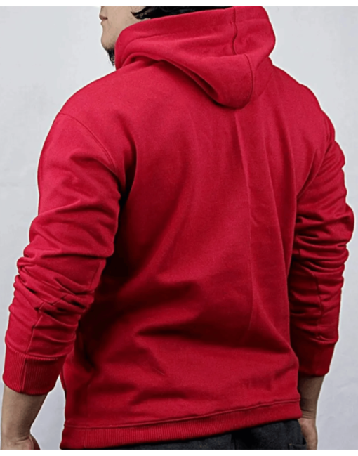 Bodega Cat Spider Miles Morales Red Hoodie - Image 2