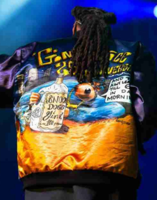 Bomber Jacket Snoop Dogg Gin and Juice - Image 2