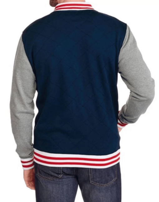 The Captain America Varsity Jacket Blue - Image 2