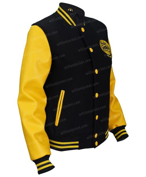 Cobra Kai Karate Kid Moletom Varsity Letterman Jacket - Image 4