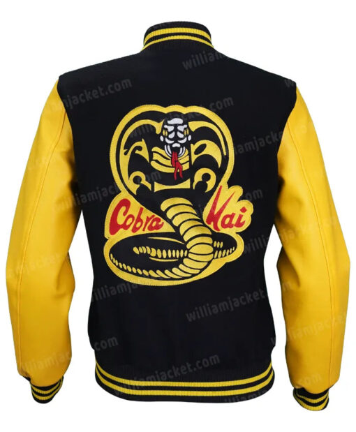 Cobra Kai Karate Kid Moletom Varsity Letterman Jacket - Image 2