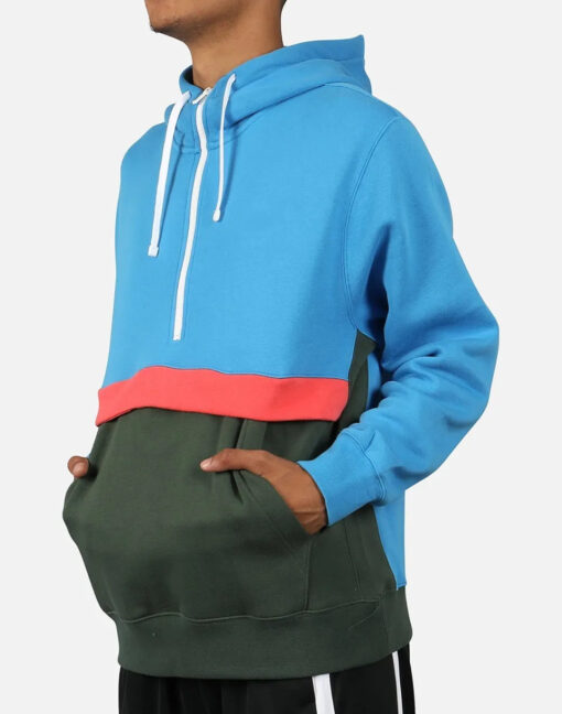 Cobra Kai S03 Blue and Green Pullover Hoodie - Image 2