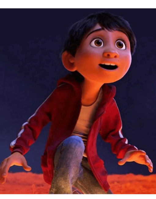 Coco Miguel Red Hoodie - Image 3