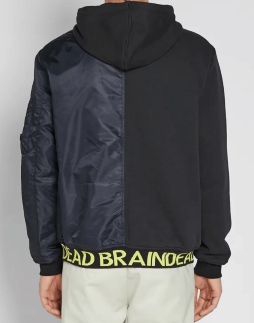 Converse x Brain Dead Bomber Hoodie Jacket - Image 2