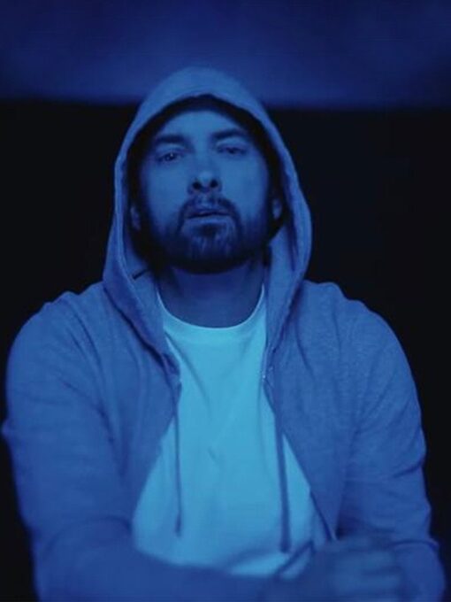 Darkness Eminem Grey Hoodie
