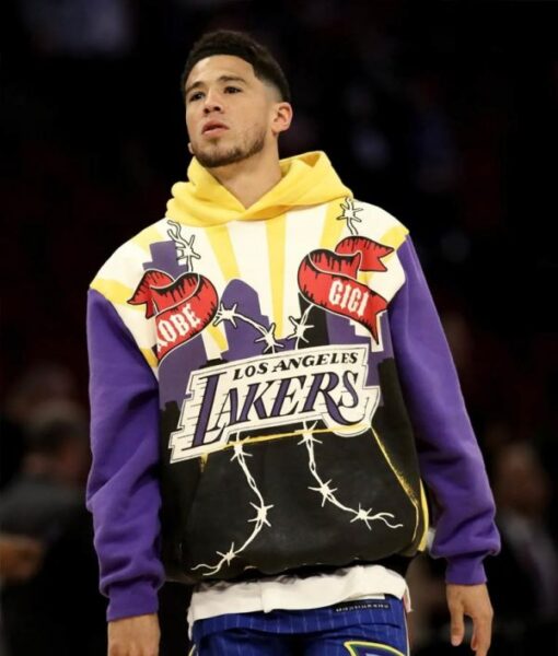 Devin Booker Lakers Kobe Hoodie - Image 3