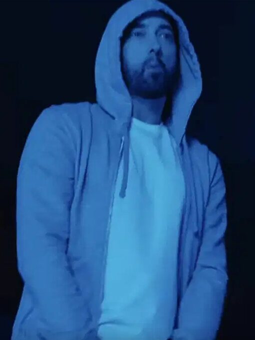 Darkness Eminem Grey Hoodie - Image 2