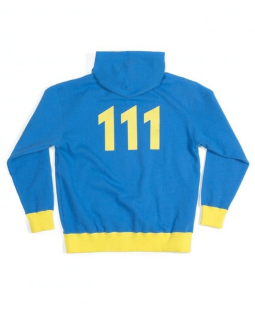 Fallout 4 Vault 111 Blue Hoodie - Image 4