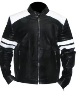 Fight Club Black Faux Leather Jacket