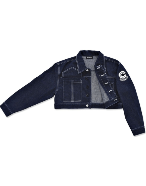 Future Trunks Dragon Ball Z Denim Jacket - Image 3