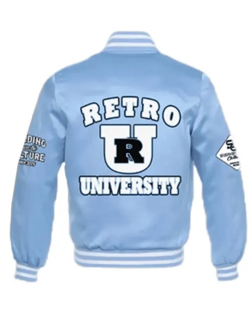 Retro Geeks Varsity Jacket Bomber - Image 2