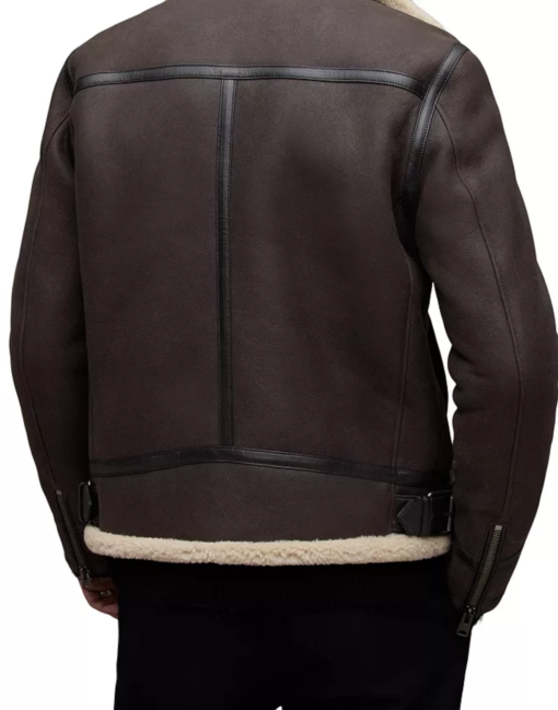 Genuine Rhys Shearling Aviator Jacket - Image 2