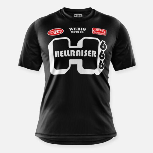 HELLRAISER BIKE JERSEY BLACK