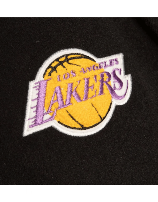 LA Lakers Black Mamba Kobe Bryant Varsity Jacket - Image 6