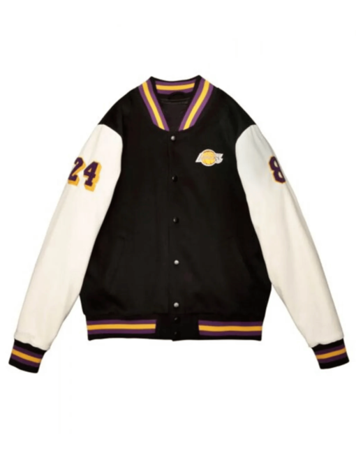 LA Lakers Black Mamba Kobe Bryant Varsity Jacket