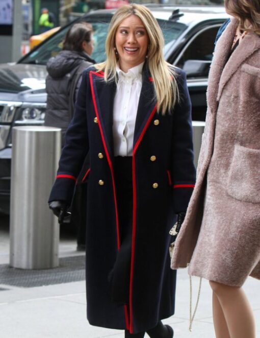 Younger Hilary Duff Wool Coat - Image 2