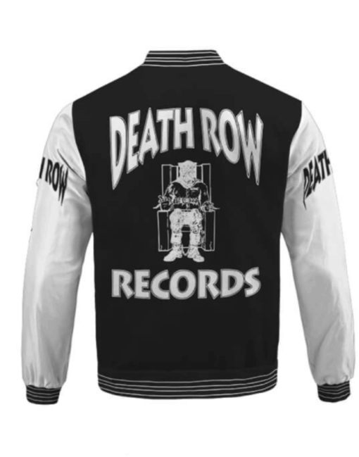 Jacket Records Death Snoop Varsity Doggy Dogg Row Black - Image 2