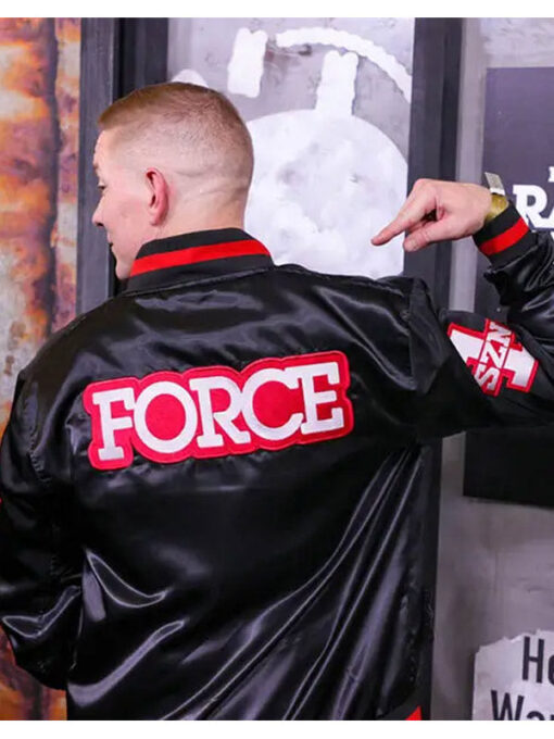Tommy Egan Power Book IV Force Black Varsity Jacket