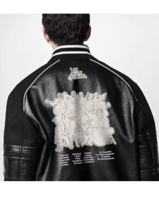Louis Vuitton Varsity Jacket Black - Image 3